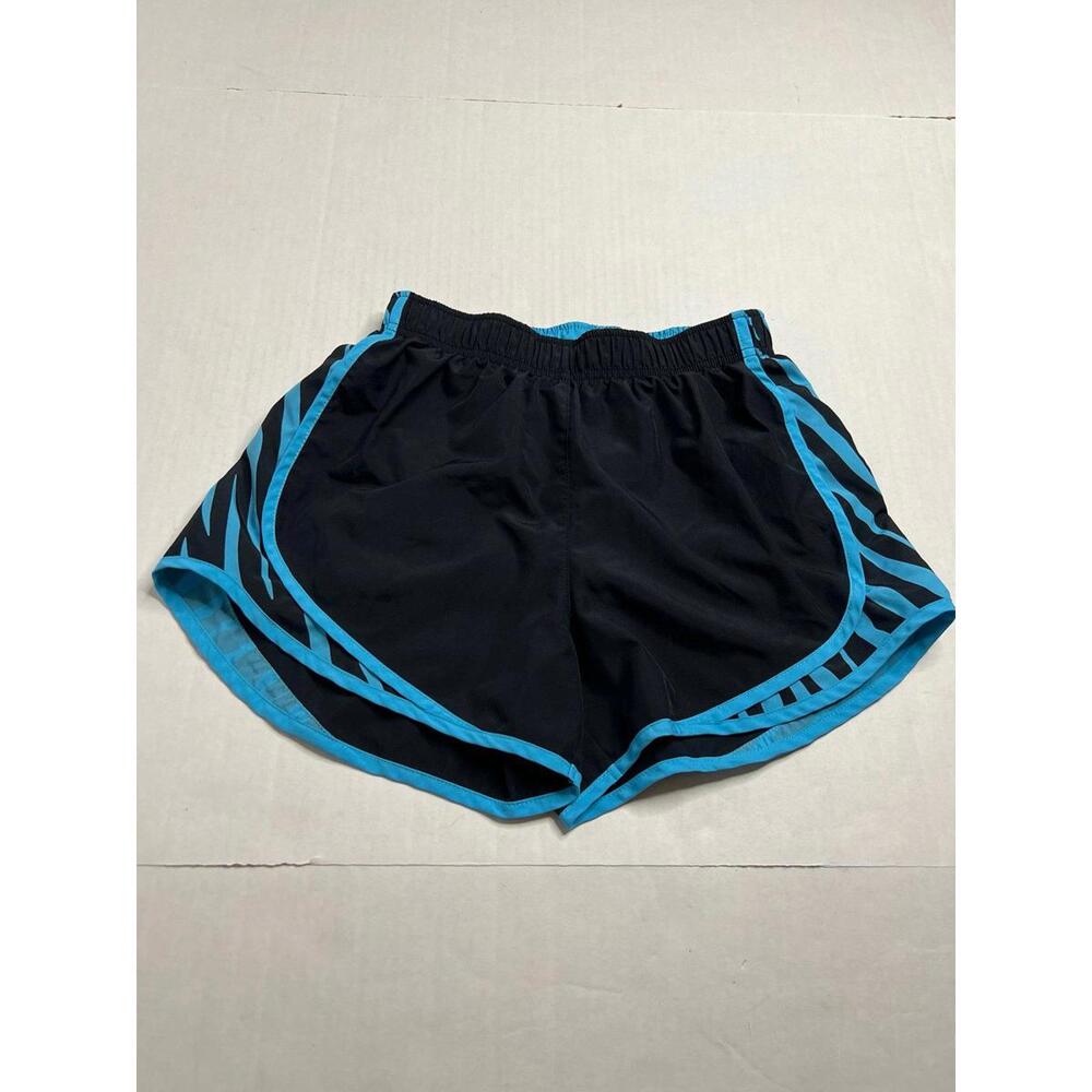 Nike Blue Black Athletic Lined Women’s Shorts Size XS